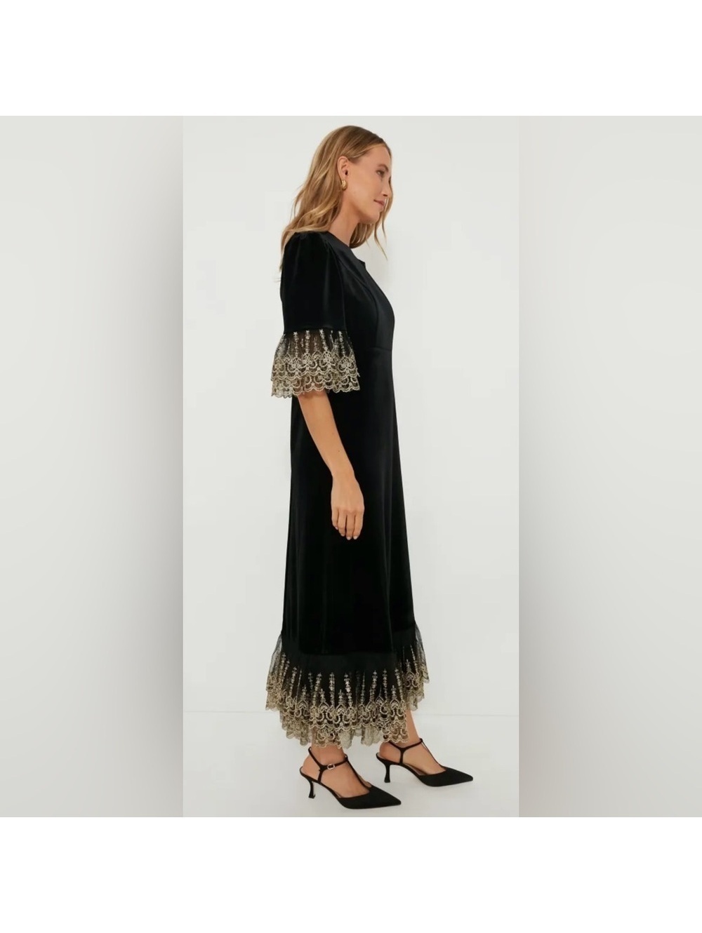 Tuckernuck Pomander Place Black Lillith Dress - Picture 3 of 13